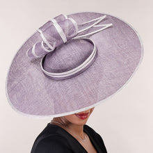 Load image into Gallery viewer, Saucer Sinamay Headband Fascinator Cocktail Hats
