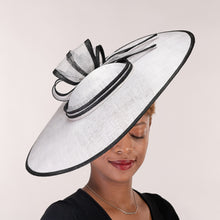 Load image into Gallery viewer, Saucer Sinamay Headband Fascinator Cocktail Hats