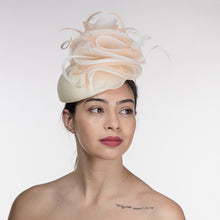 Load image into Gallery viewer, Layer Crinoline Top Pillbox Poly Straw Hats