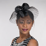 Pleated Crinoline Headband Fascinator Cocktail Hats