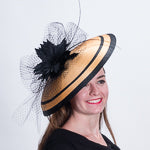 Satin Saucer Headband Fascinator Cocktail Hats