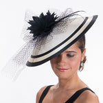 Satin Saucer Headband Fascinator Cocktail Hats